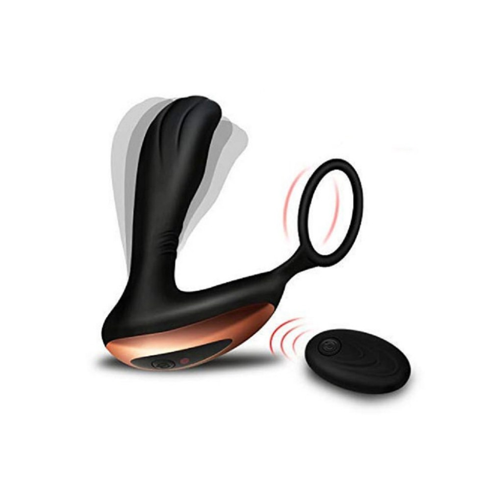 Stimulator-Prostate Massager with Ring USB 10 Function / Remote Control - Image 2