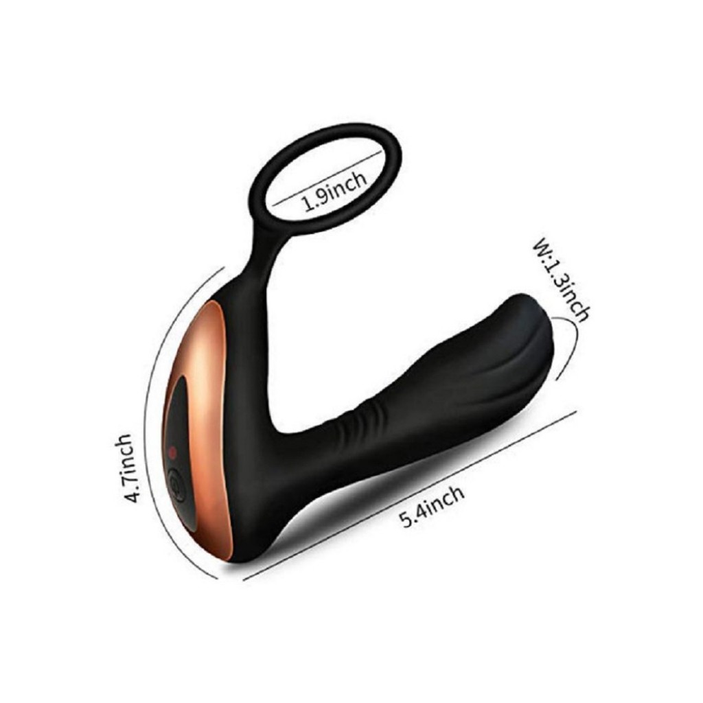 Stimulator-Prostate Massager with Ring USB 10 Function / Remote Control - Image 3