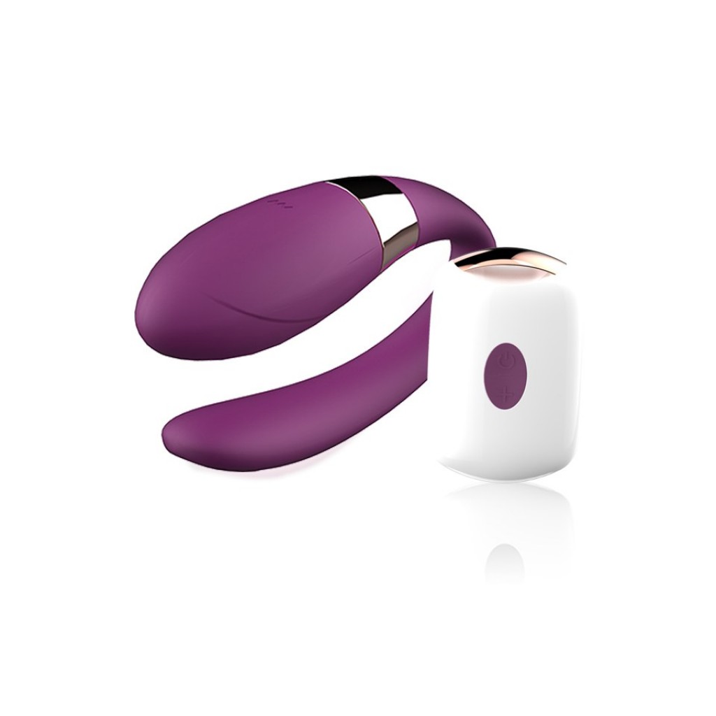 Stimulator-V-Vibe Purple USB 7 Function / Remote Control - Image 2