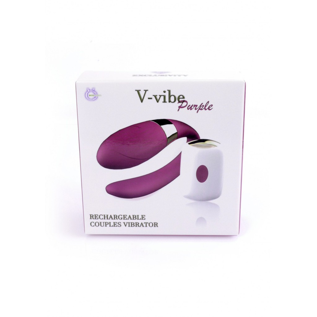 Stimulator-V-Vibe Purple USB 7 Function / Remote Control - Image 6