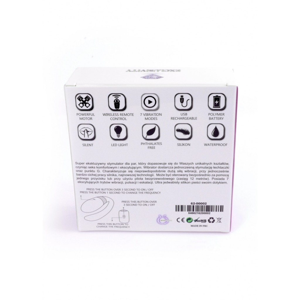 Stimulator-V-Vibe Purple USB 7 Function / Remote Control - Image 7