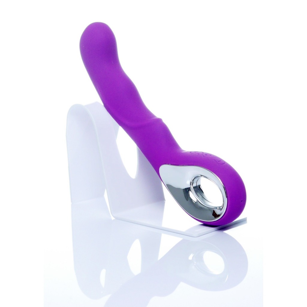Vibrator-Vibrator G-spot 10 funkcji USB Fioletowy - Image 2