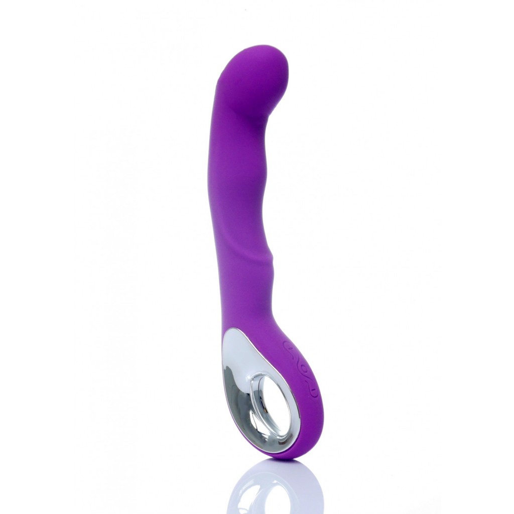 Vibrator-Vibrator G-spot 10 funkcji USB Fioletowy - Image 4