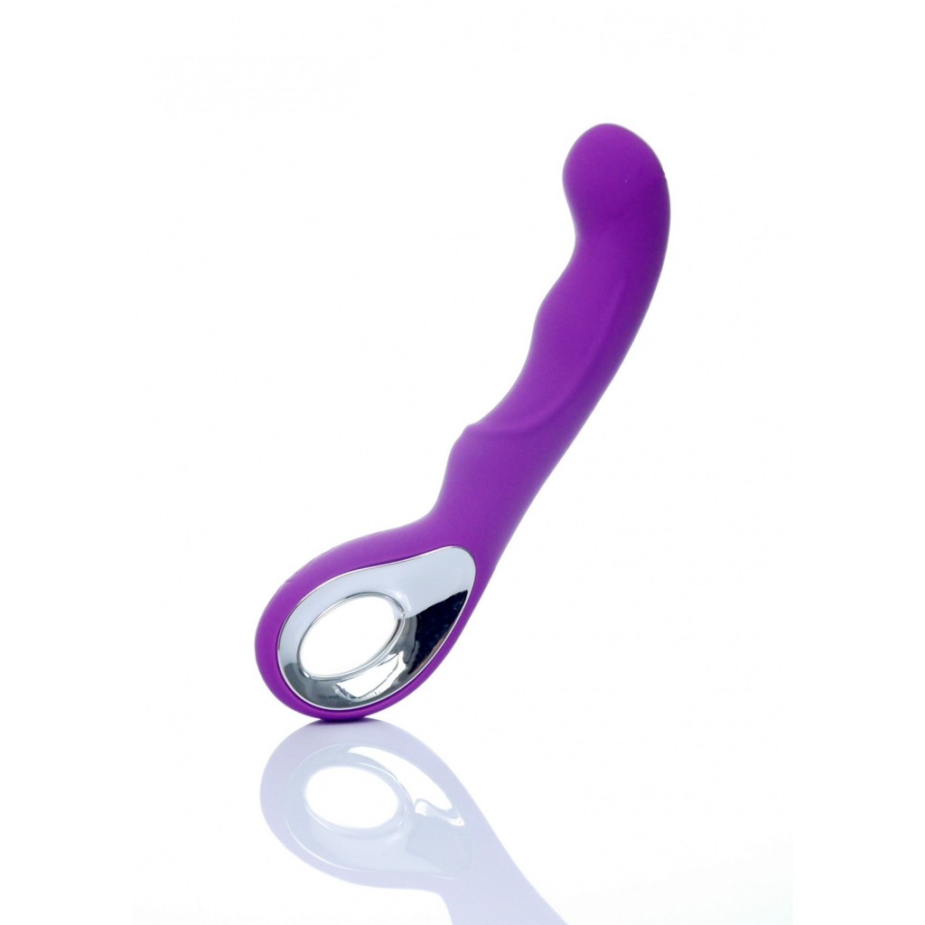 Vibrator-Vibrator G-spot 10 funkcji USB Fioletowy - Image 5
