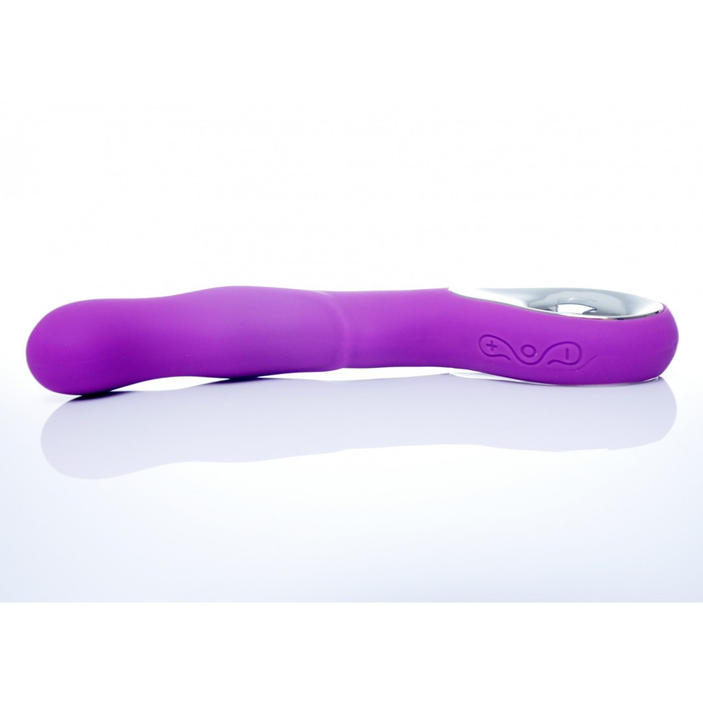 Vibrator-Vibrator G-spot 10 funkcji USB Fioletowy - Image 7