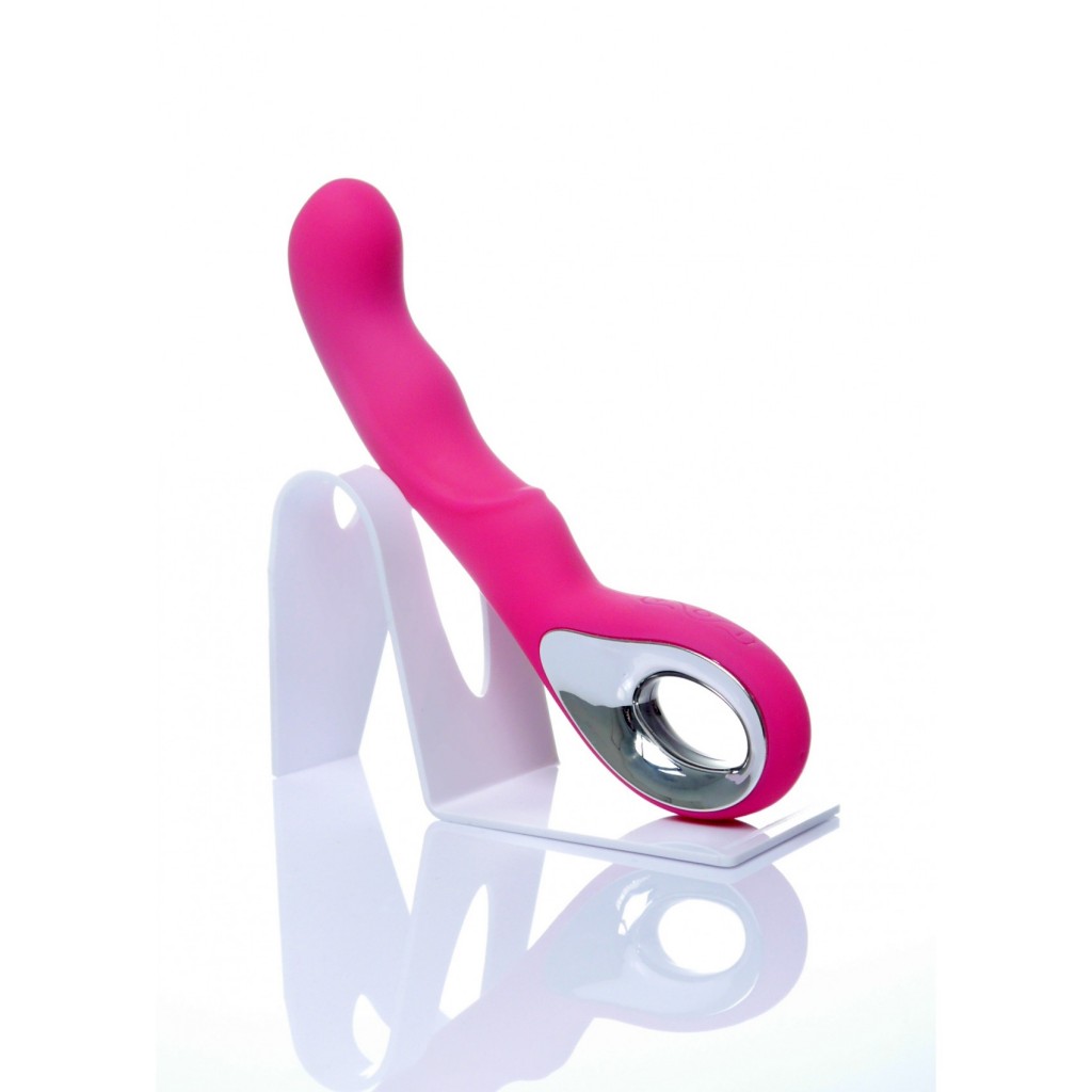 Vibrator-Vibrator G-spot 10 funkcji USB Różowy - Image 2