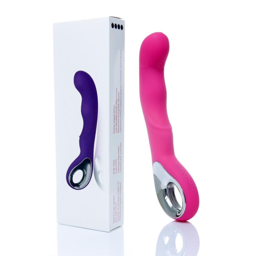 Vibrator-Vibrator G-spot 10 funkcji USB Różowy