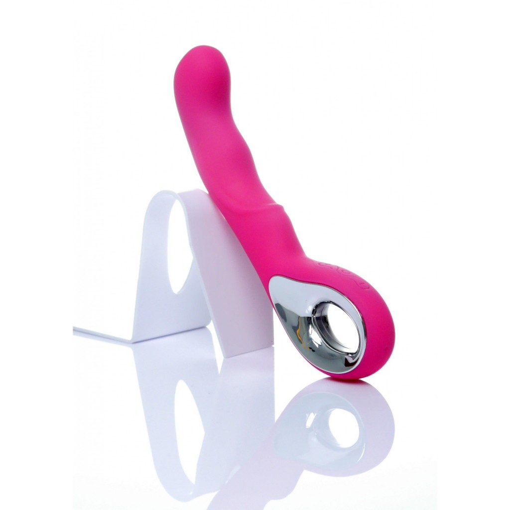 Vibrator-Vibrator G-spot 10 funkcji USB Różowy - Image 3