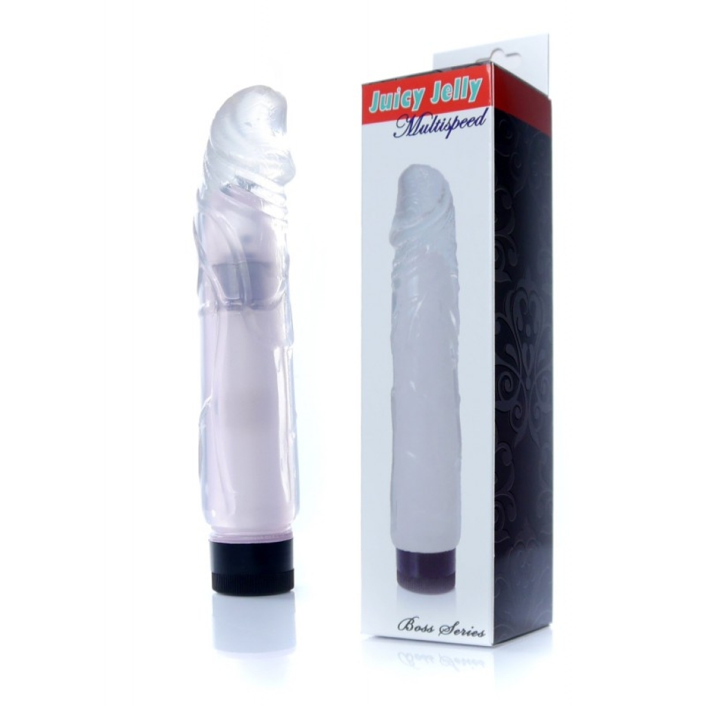 Vibrator-Juicy Jelly - Multispeed Clear