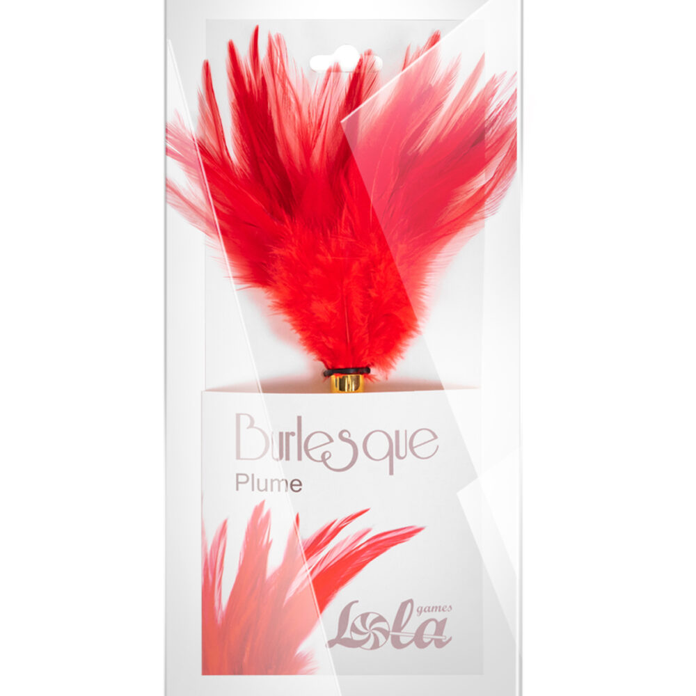 Tickler Burlesque Plume Red
