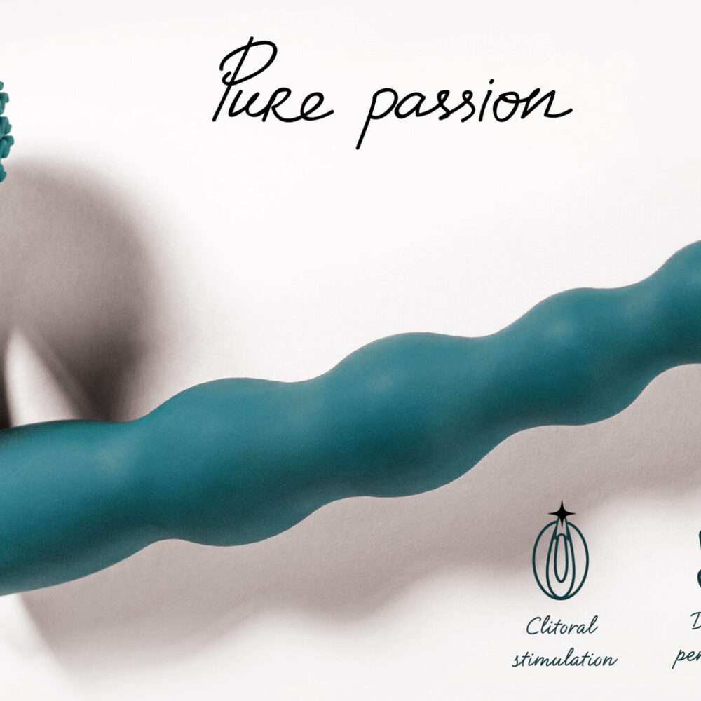 Strap-on Pure Passion Farnell Green