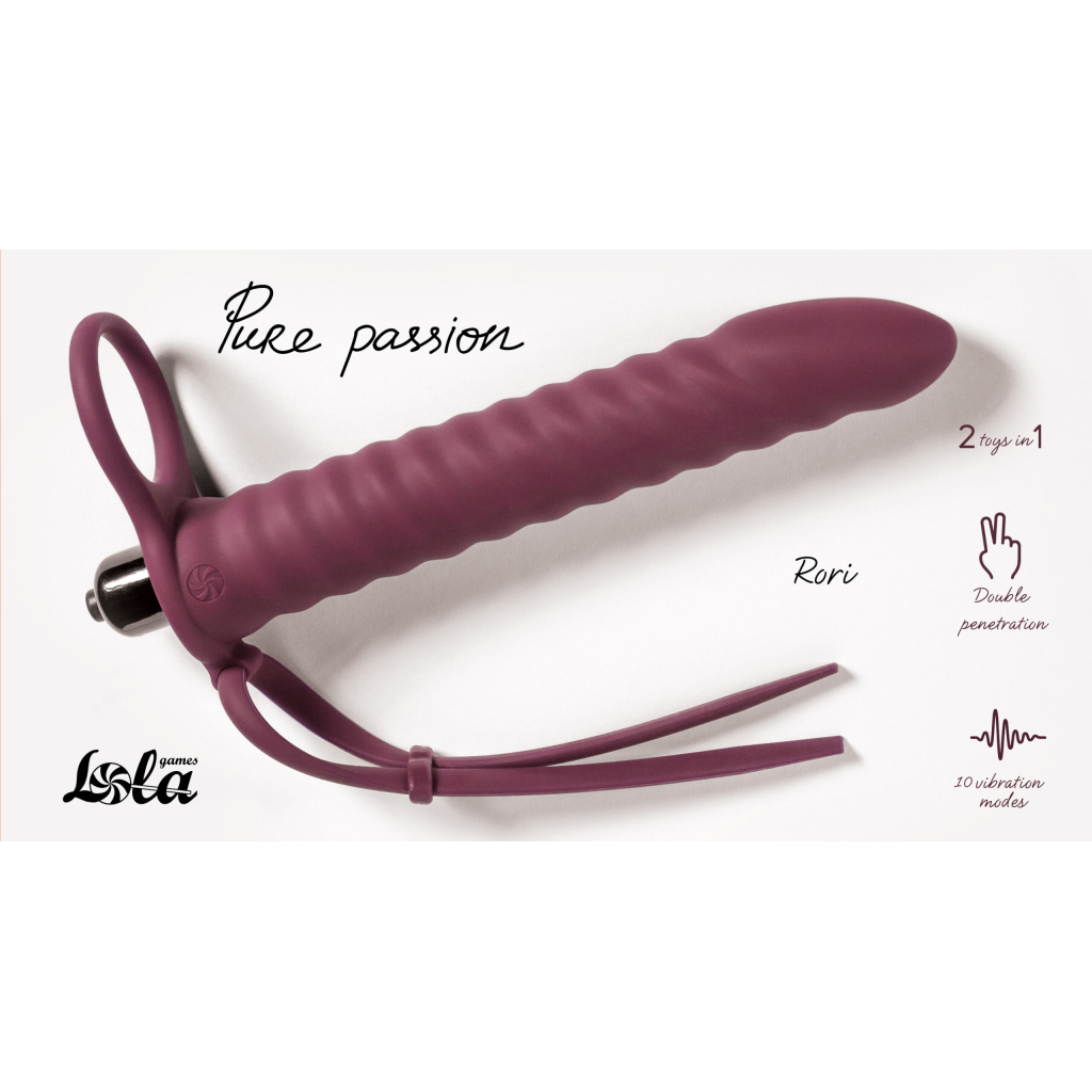 Strap-on Pure Passion Pure Passion Rori Wine Red