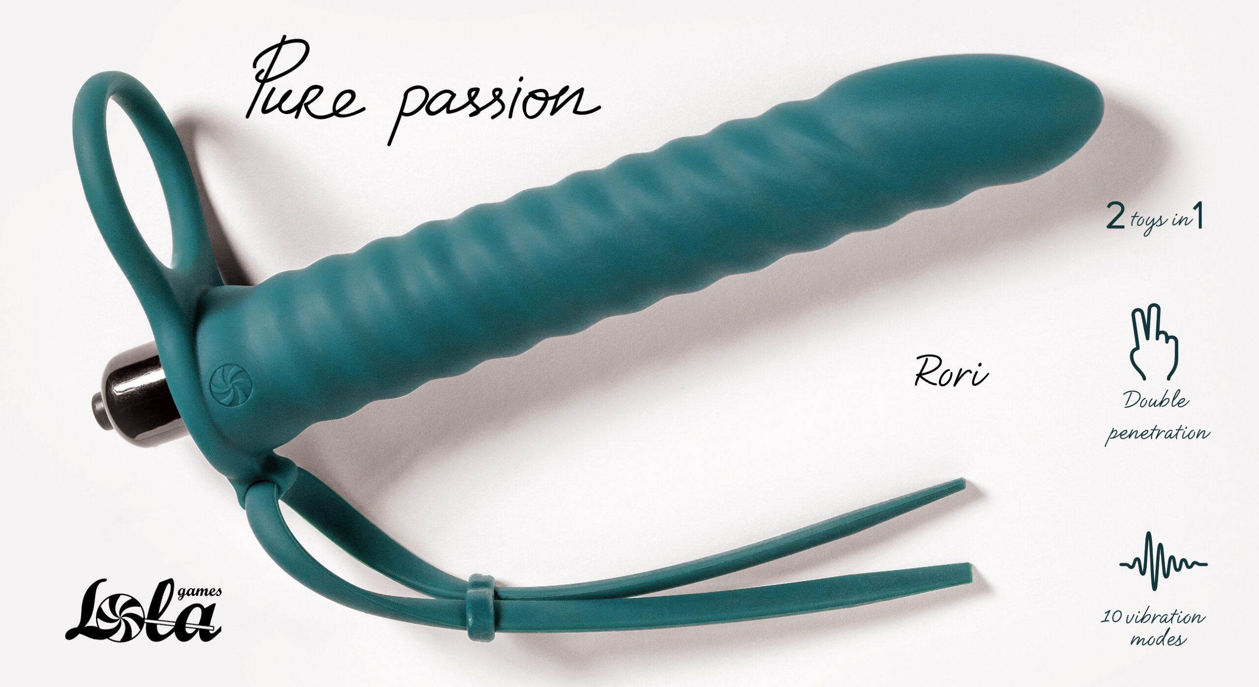 Strap-on Pure Passion Rori Green