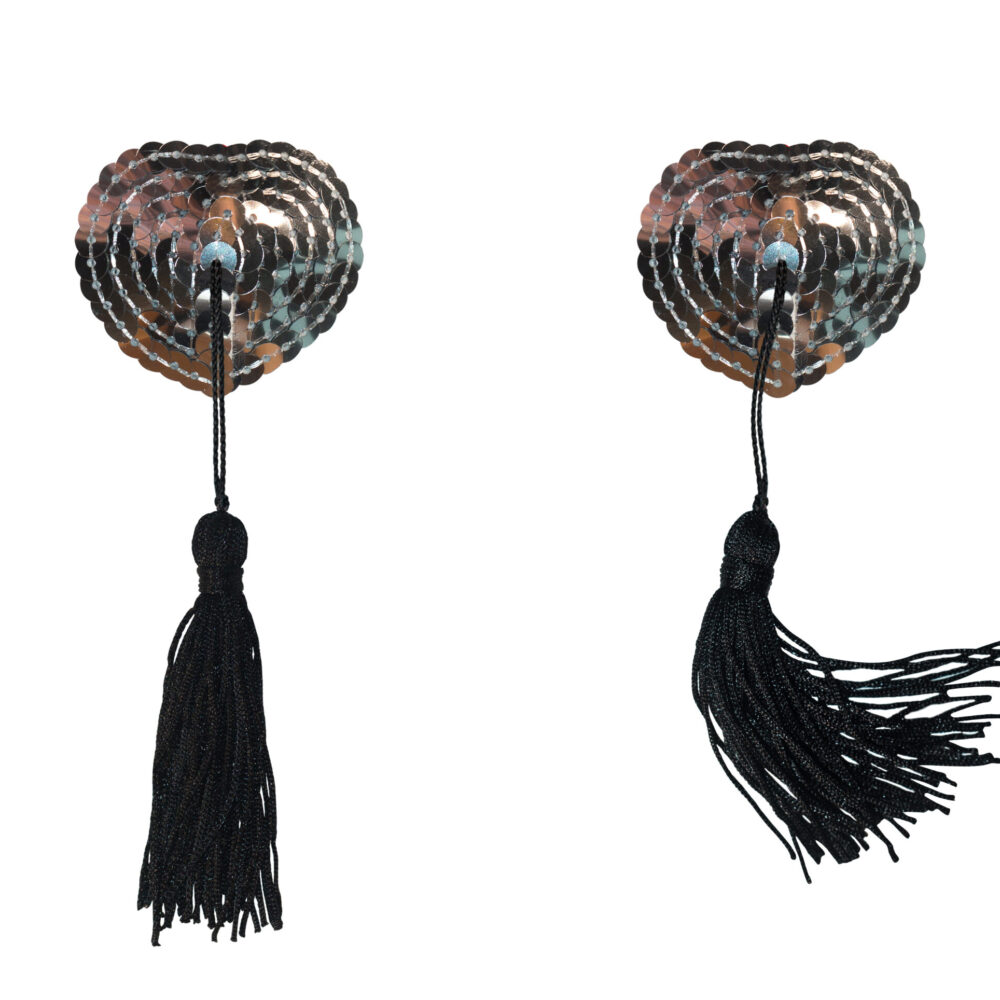 Pasties Burlesque Gipsy Silver