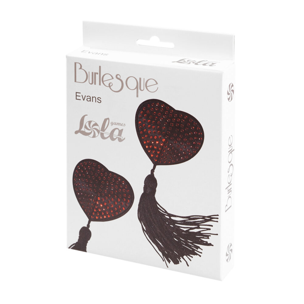 Pasties Burlesque Evans Red