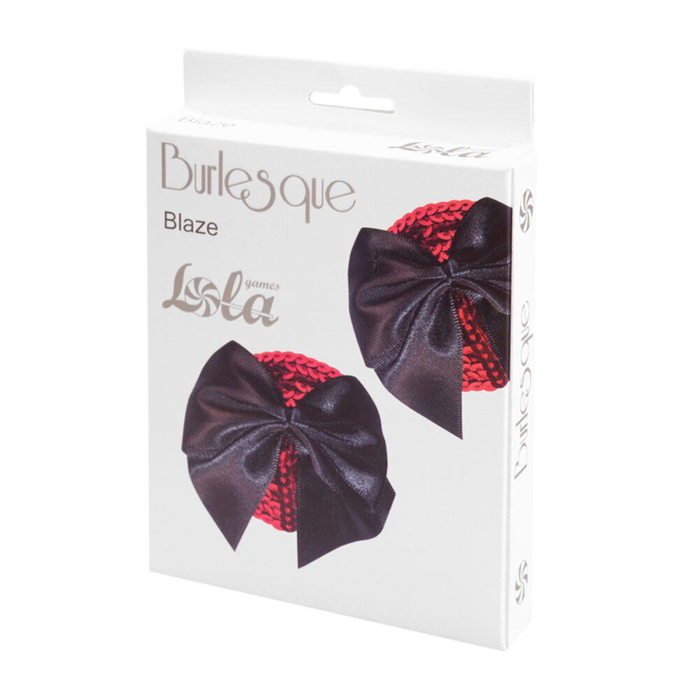 Pasties Burlesque Blaze Black