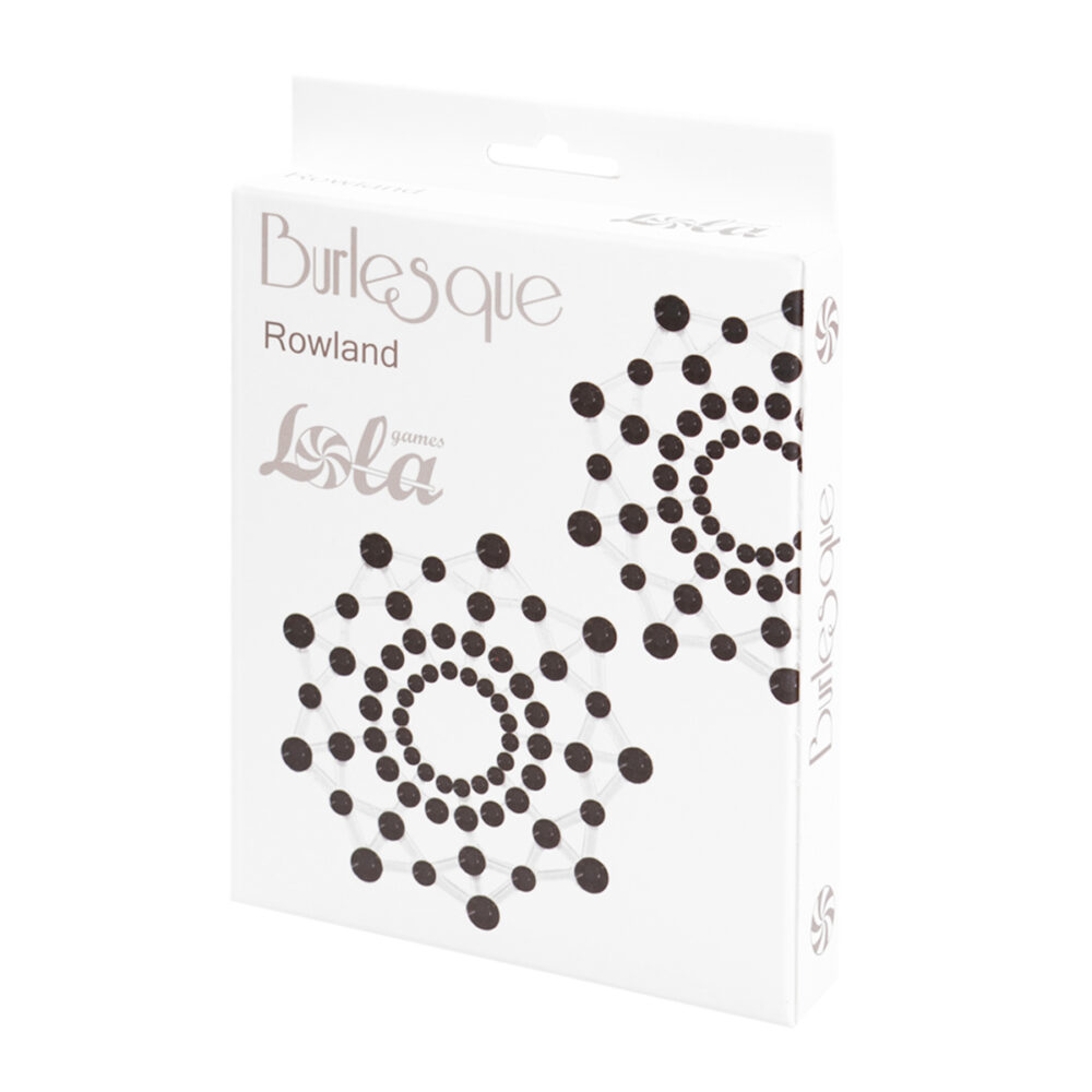 Chest stickers Burlesque Rowland Black