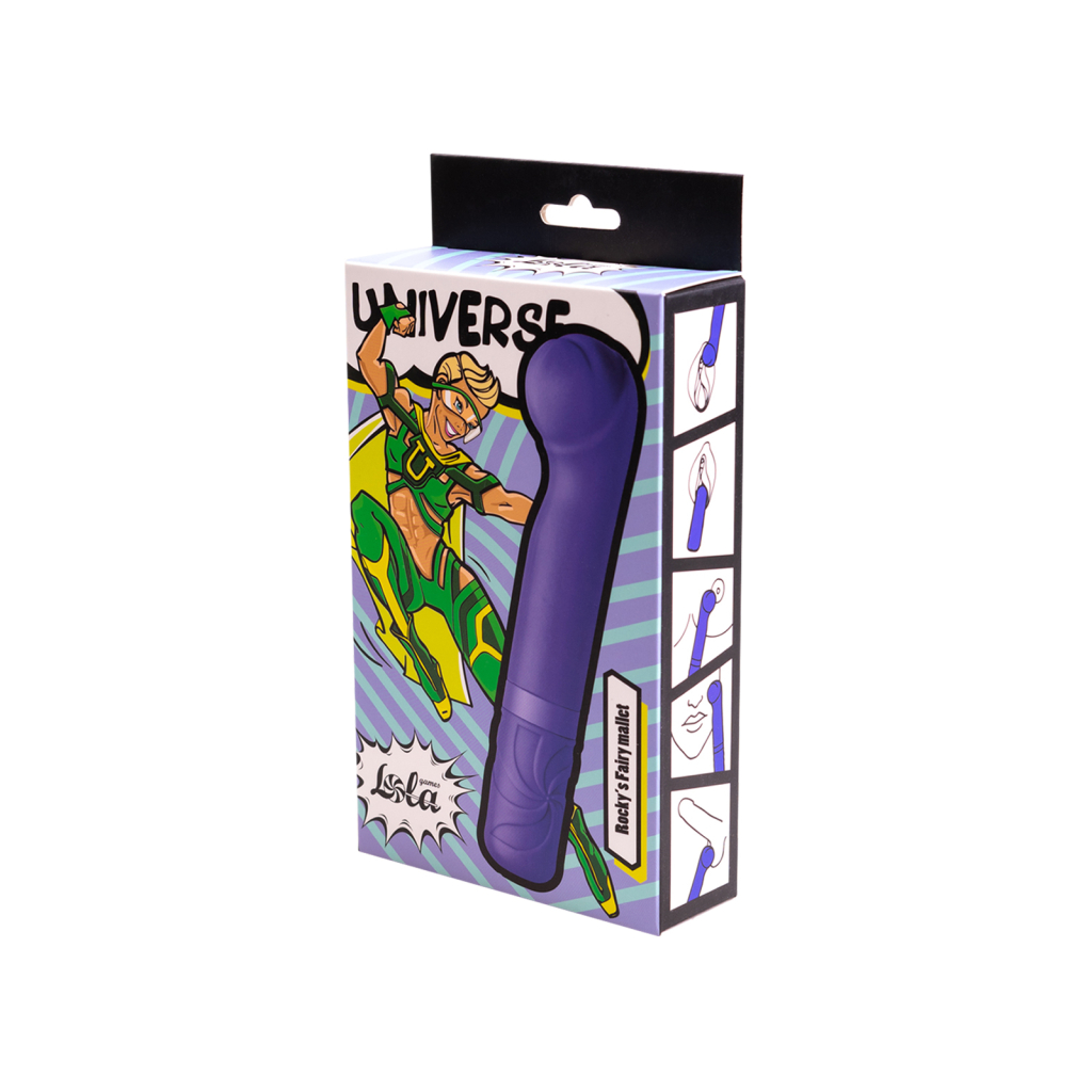 Rechargeable Mini vibrator Universe Rocky’s Fairy Mallet Blue
