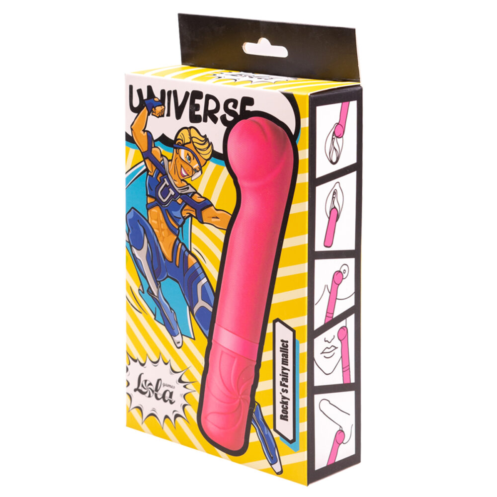 Rechargeable Mini vibrator Universe Rocky’s Fairy Mallet Pink
