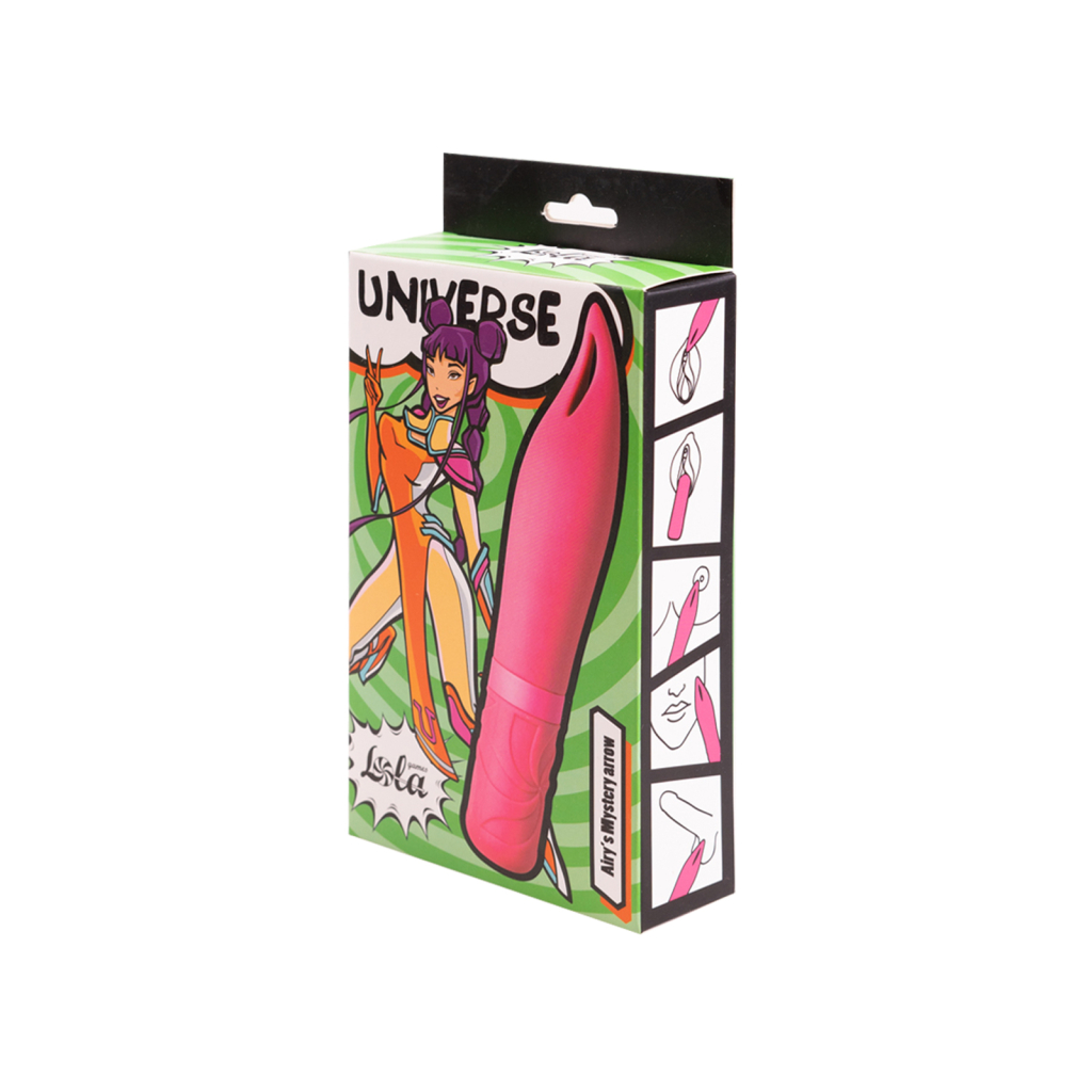 Rechargeable Mini vibrator Universe Airy’s Mystery Arrow Pink