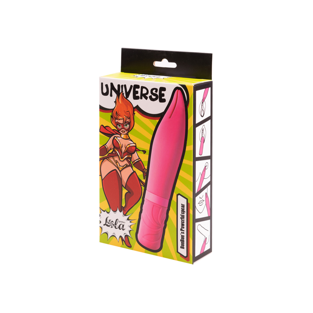 Rechargeable Mini vibrator Universe BonBon’s Powerful Spear Pink