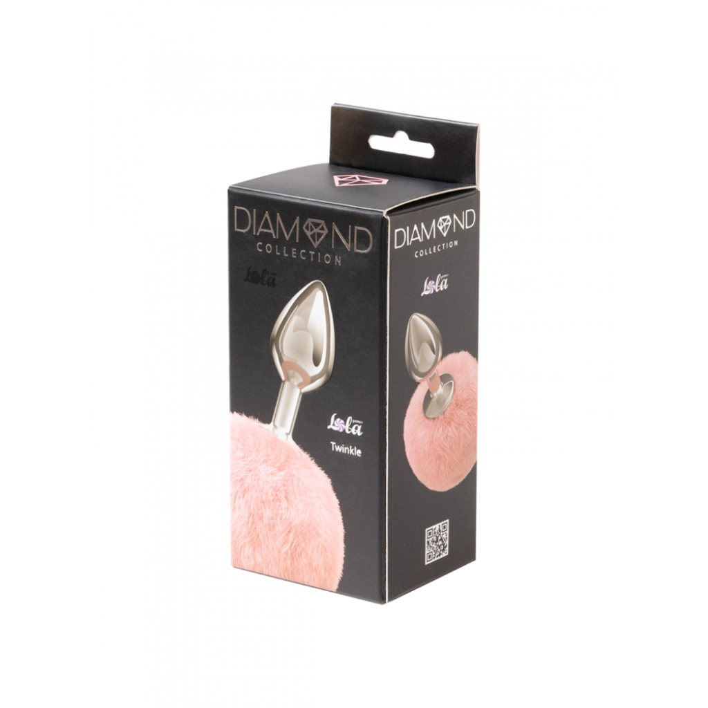 Anal plug Diamond Twinkle Pink