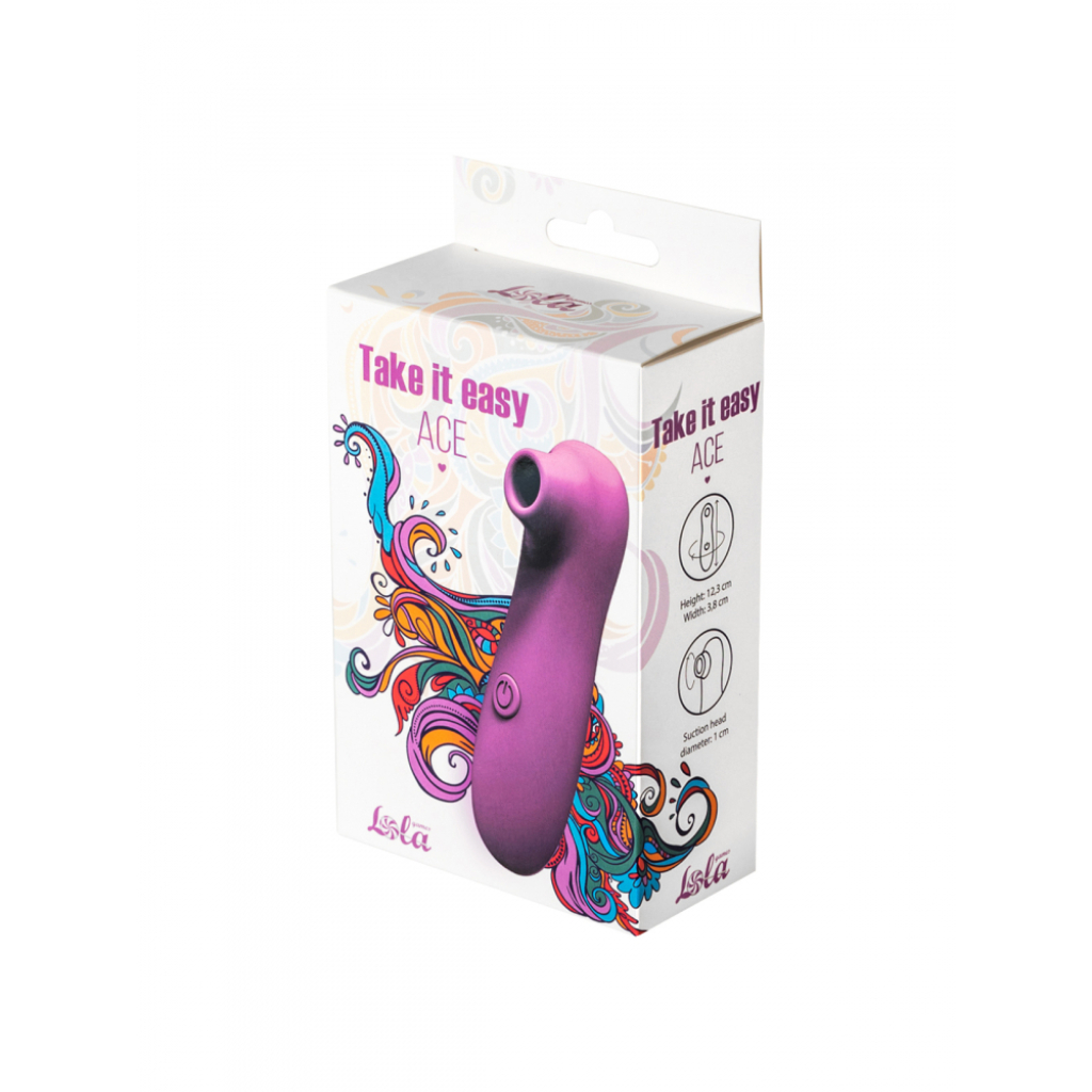 Vacuum stimulator Take it easy Ace Purple