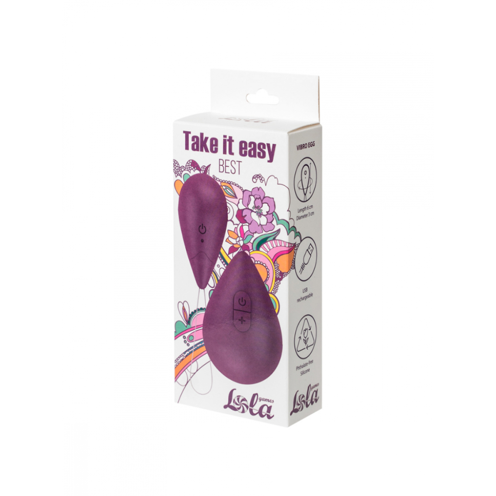 Vibrating egg Take it Easy Best Purple