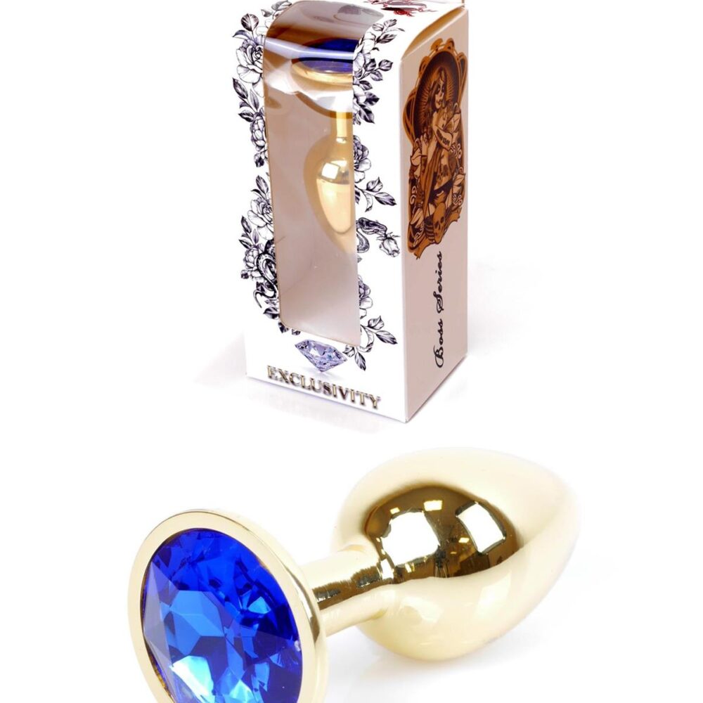 Plug - Jewelery Gold PLUG - Dark Blue