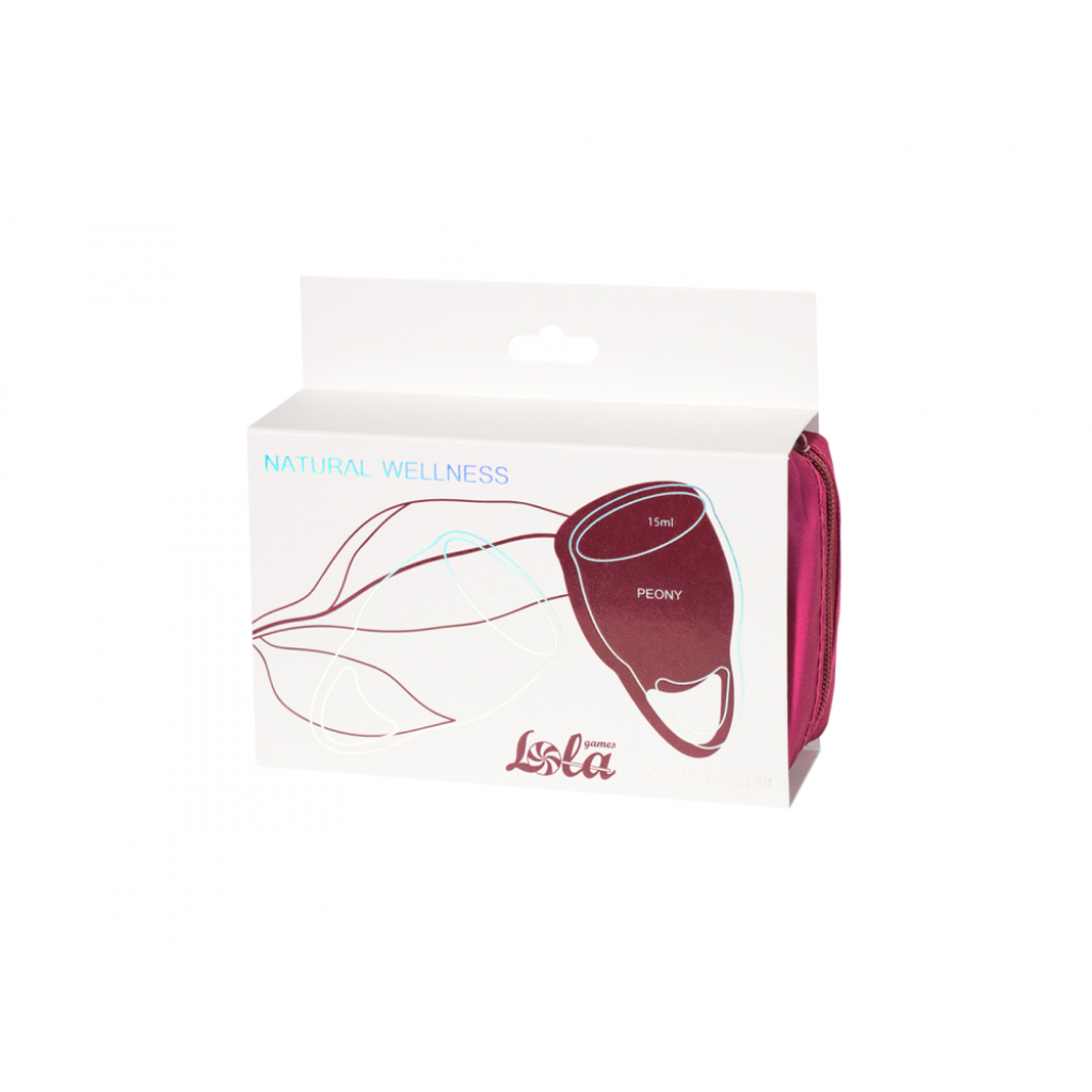 Menstrual Cups Kit Natural Wellness Peony