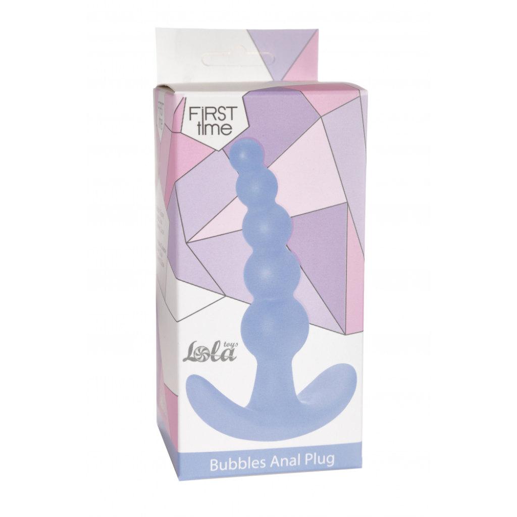 Bubbles Anal Plug Blue