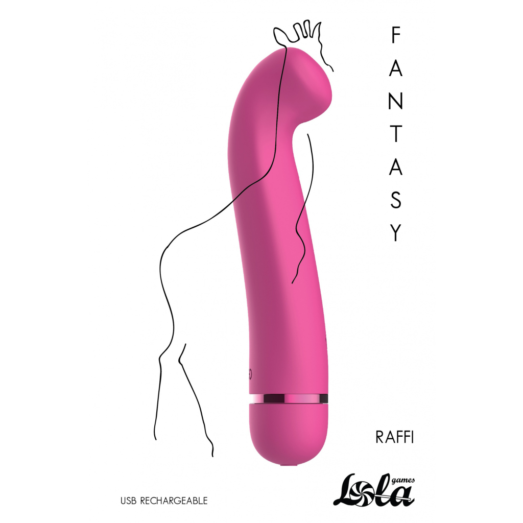Rechargeable vibrator Fantasy Raffi Pink