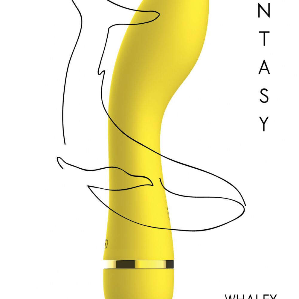 Rechargeable vibrator Fantasy Whaley Yellow