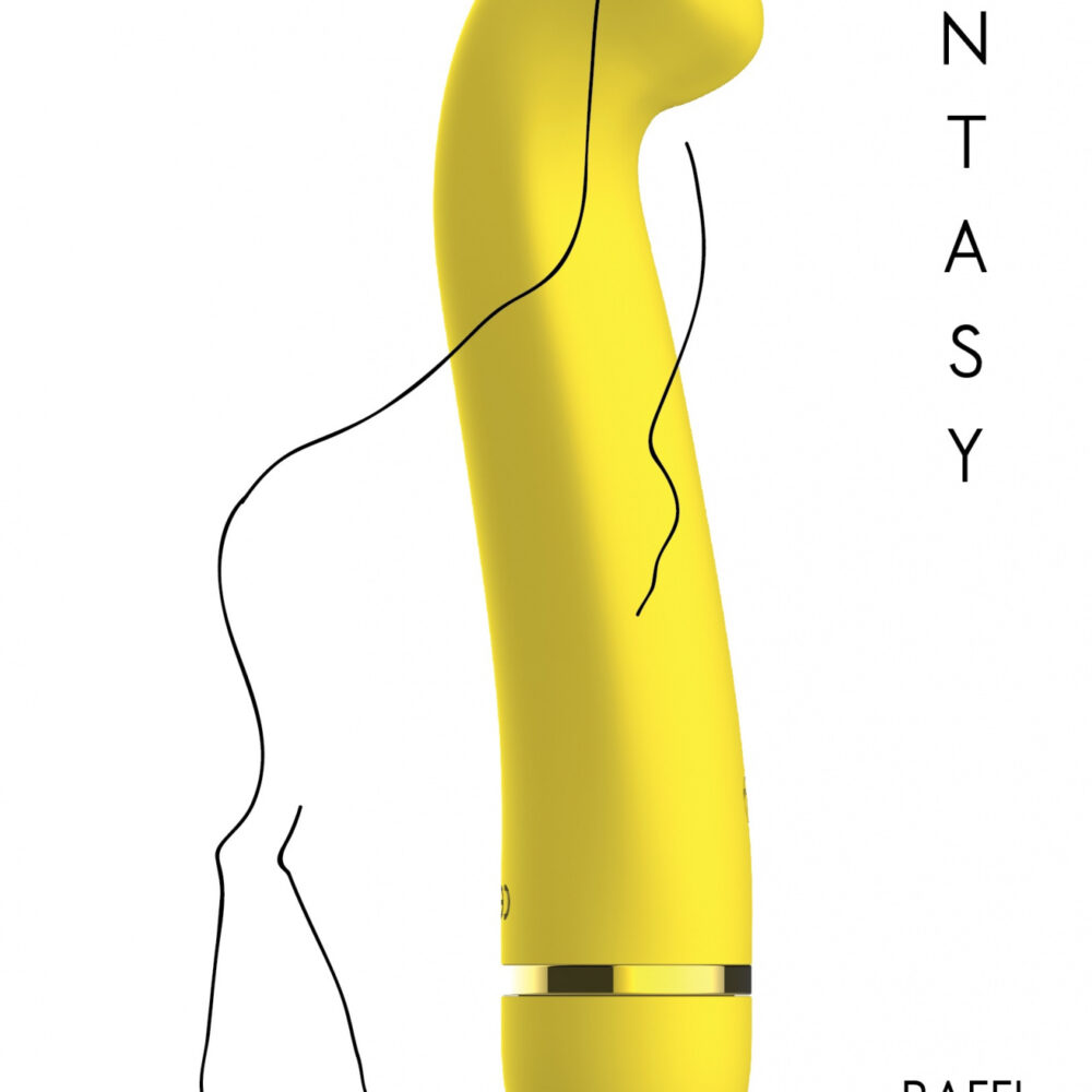 Rechargeable vibrator Fantasy Raffi Yellow