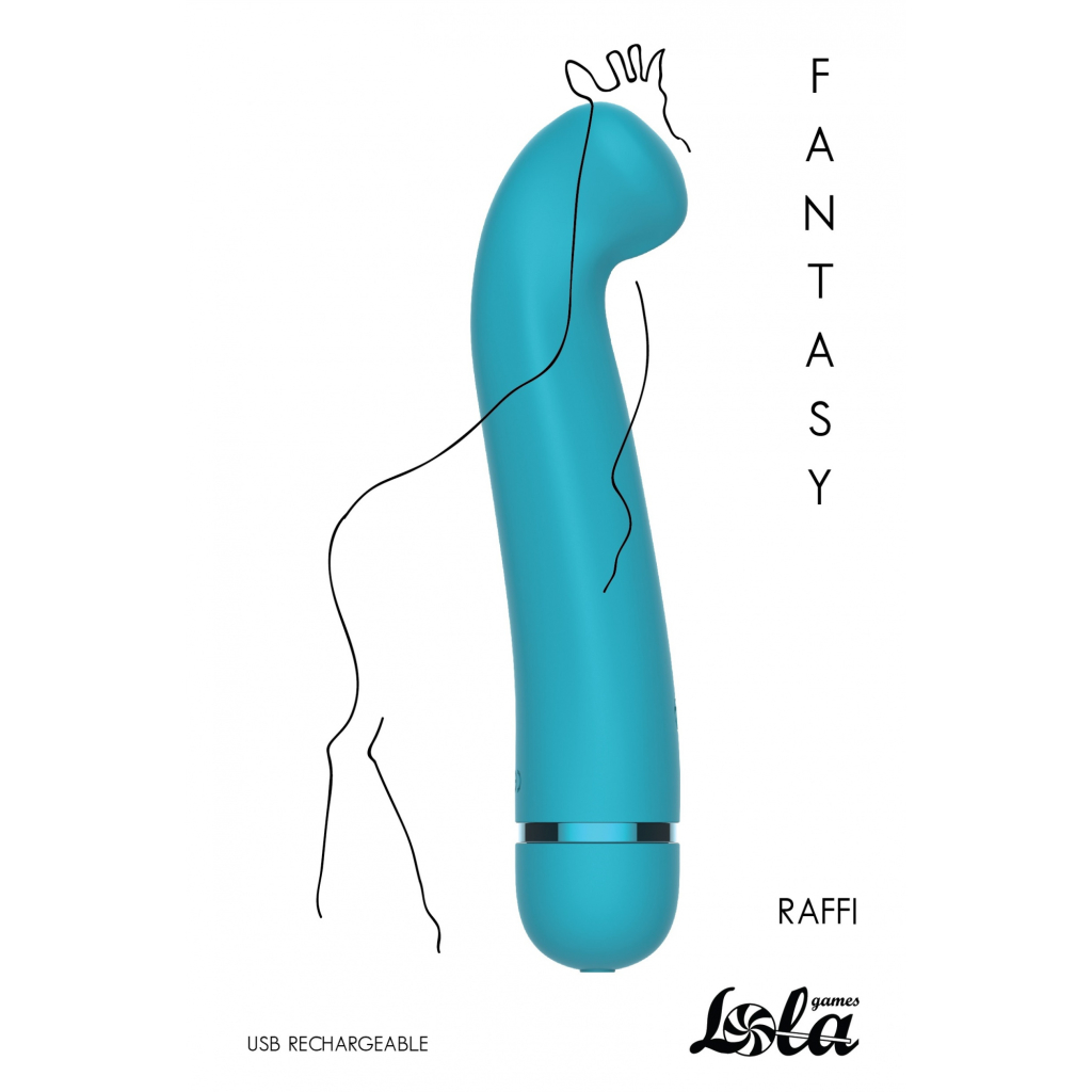 Rechargeable vibrator Fantasy Raffi Blue