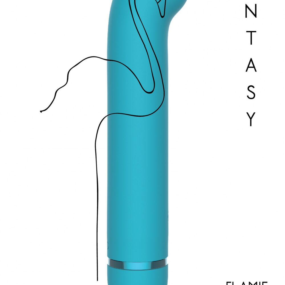 Rechargeable vibrator Fantasy Flamie Blue
