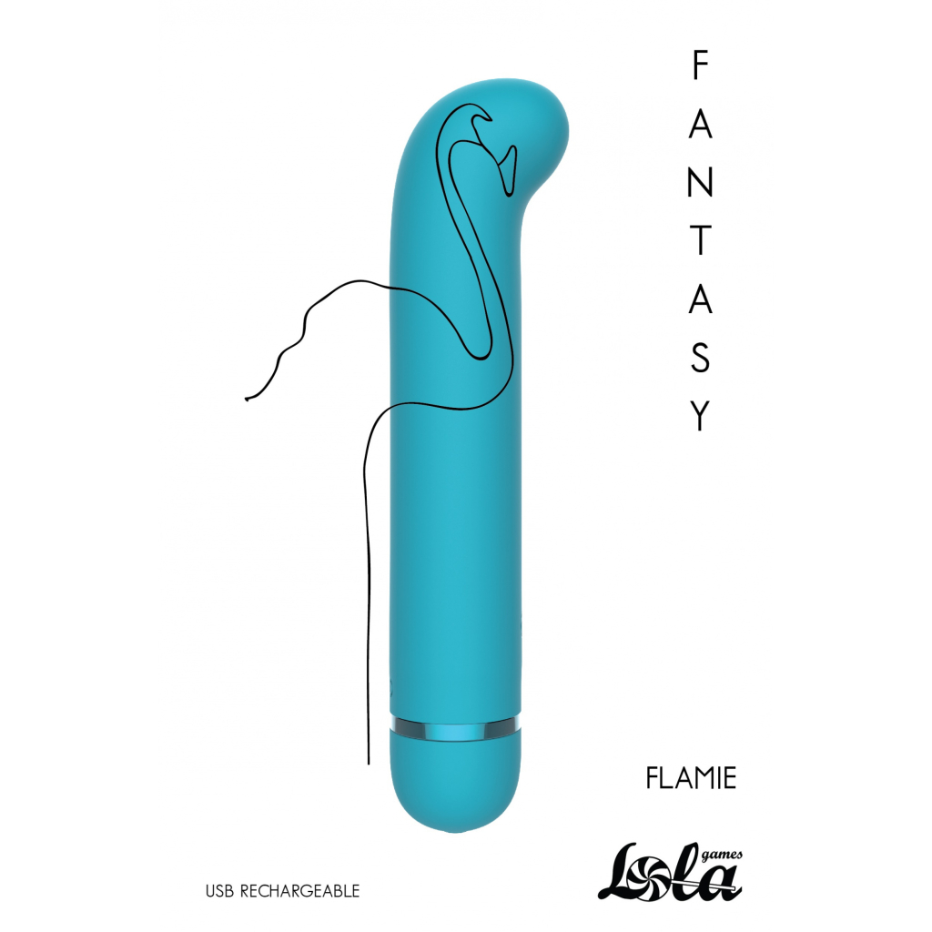 Rechargeable vibrator Fantasy Flamie Blue