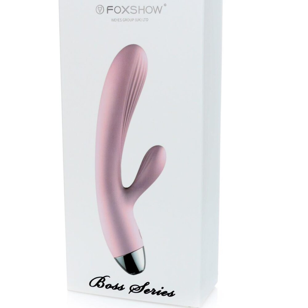 Wibrator-Silicone Vibrator Pink USB 10 Function / Heating