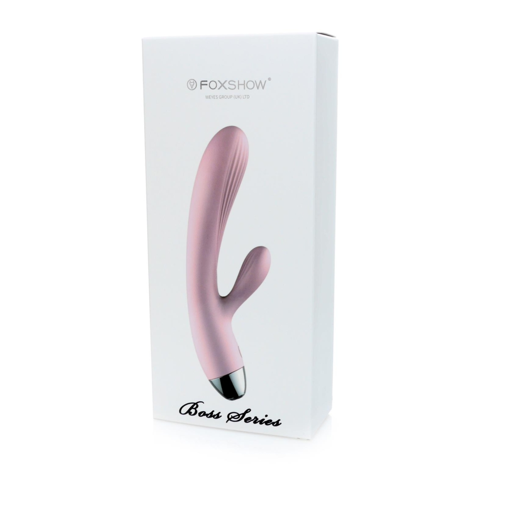 Wibrator-Silicone Vibrator Pink USB 10 Function / Heating