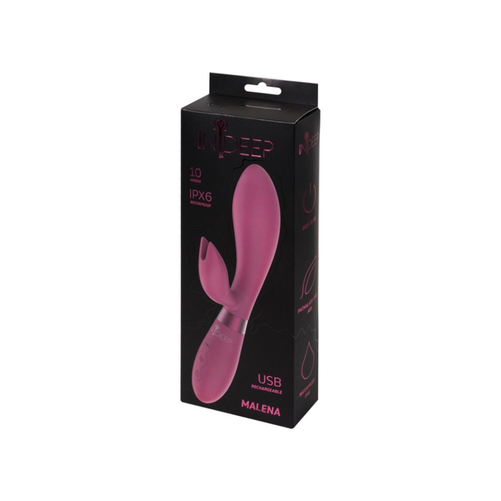 Rechargeable Vibrator Indeep Malena Magenta