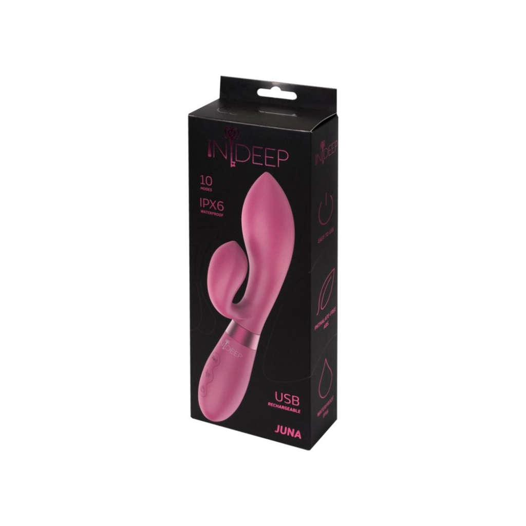 Rechargeable Vibrator Indeep Juna Magenta