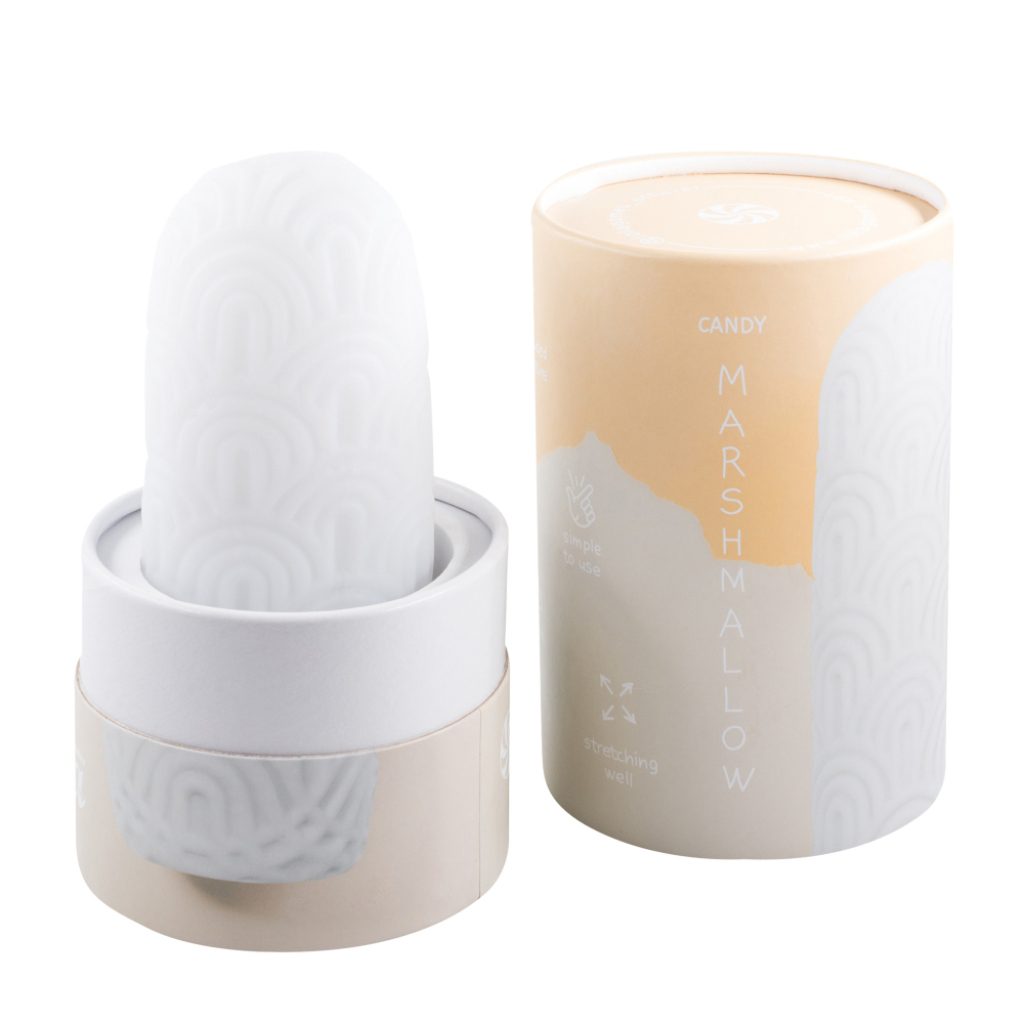 Masturbator Marshmallow Maxi Candy White - Image 2