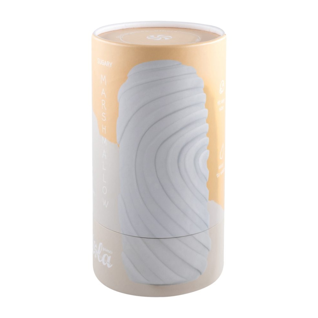 Masturbator Marshmallow Maxi Sugary White