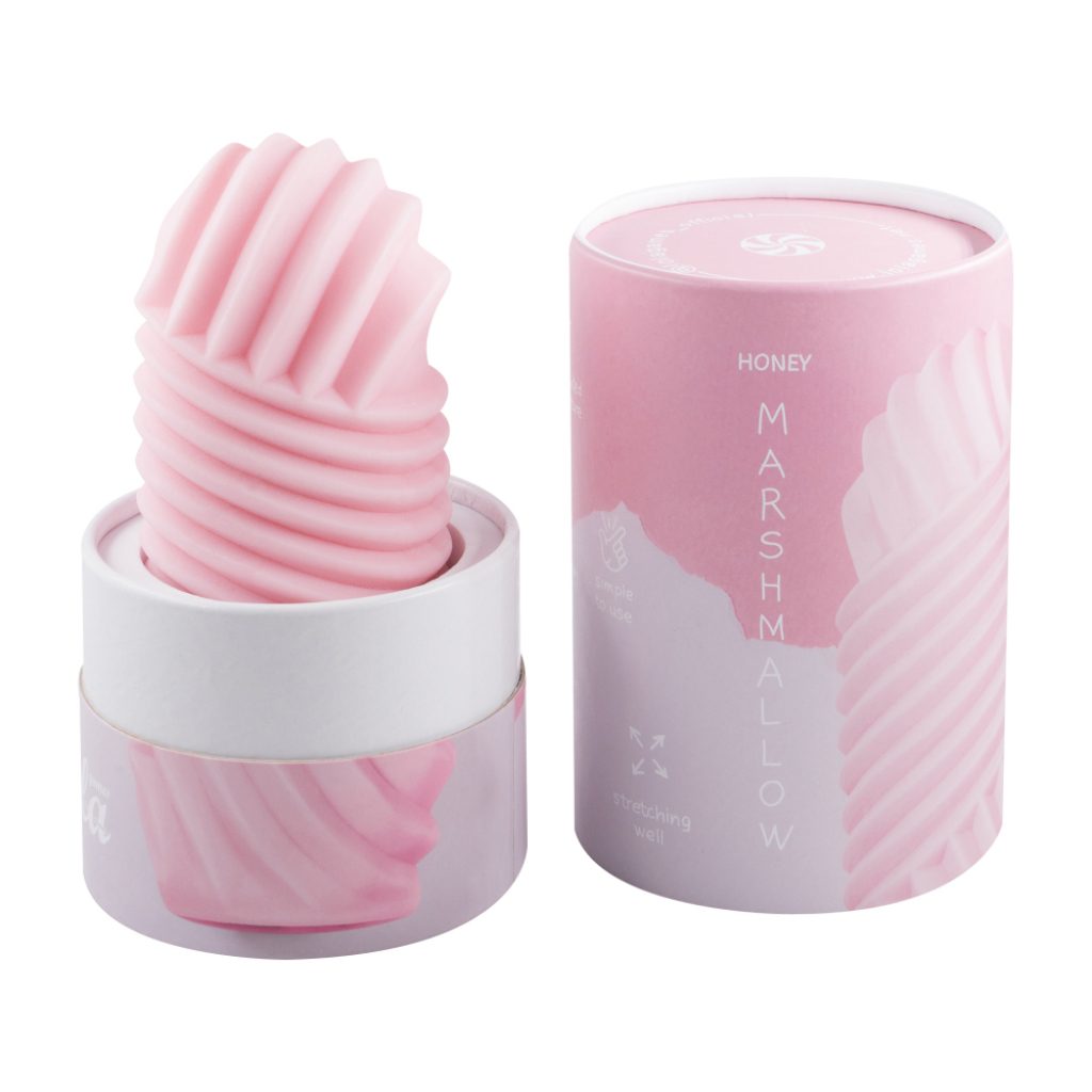 Masturbator Marshmallow Maxi Honey Pink - Image 2