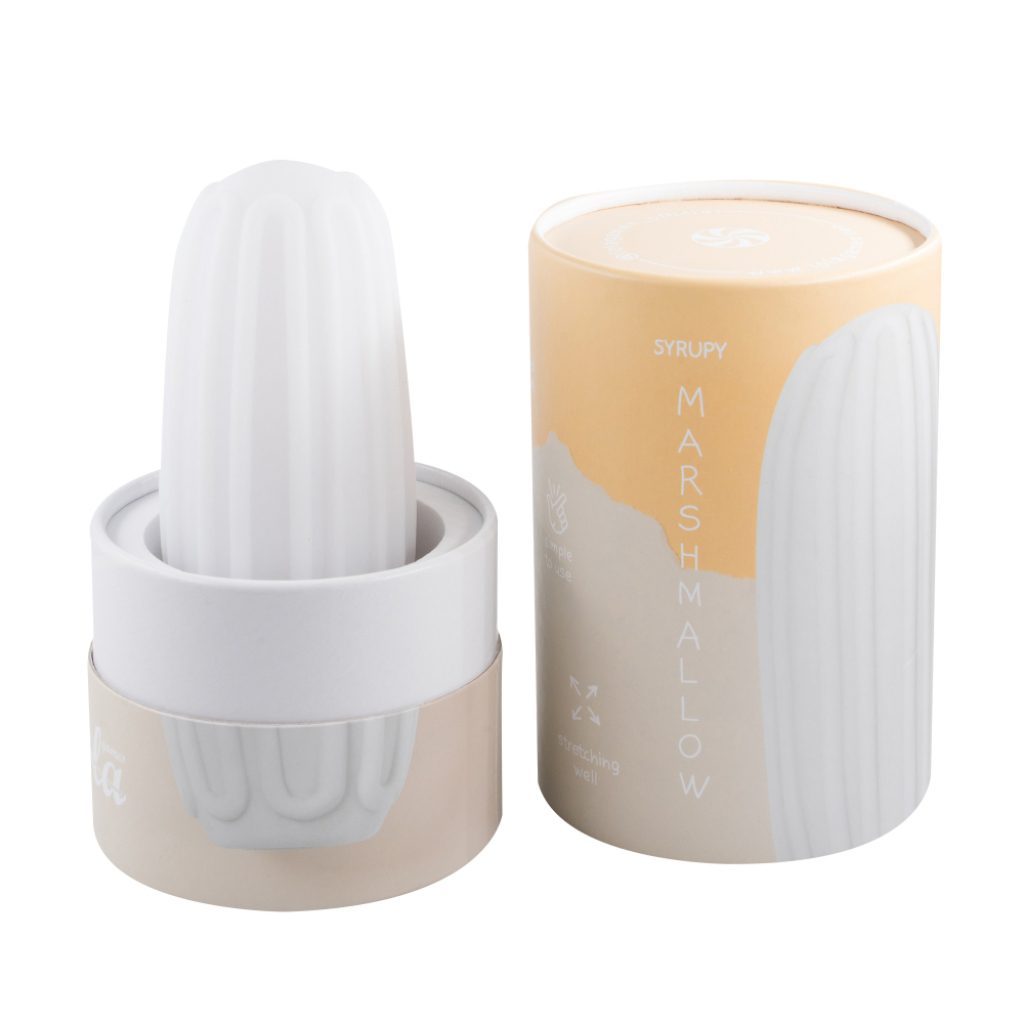 Masturbator Marshmallow Maxi Syrupy White - Image 3