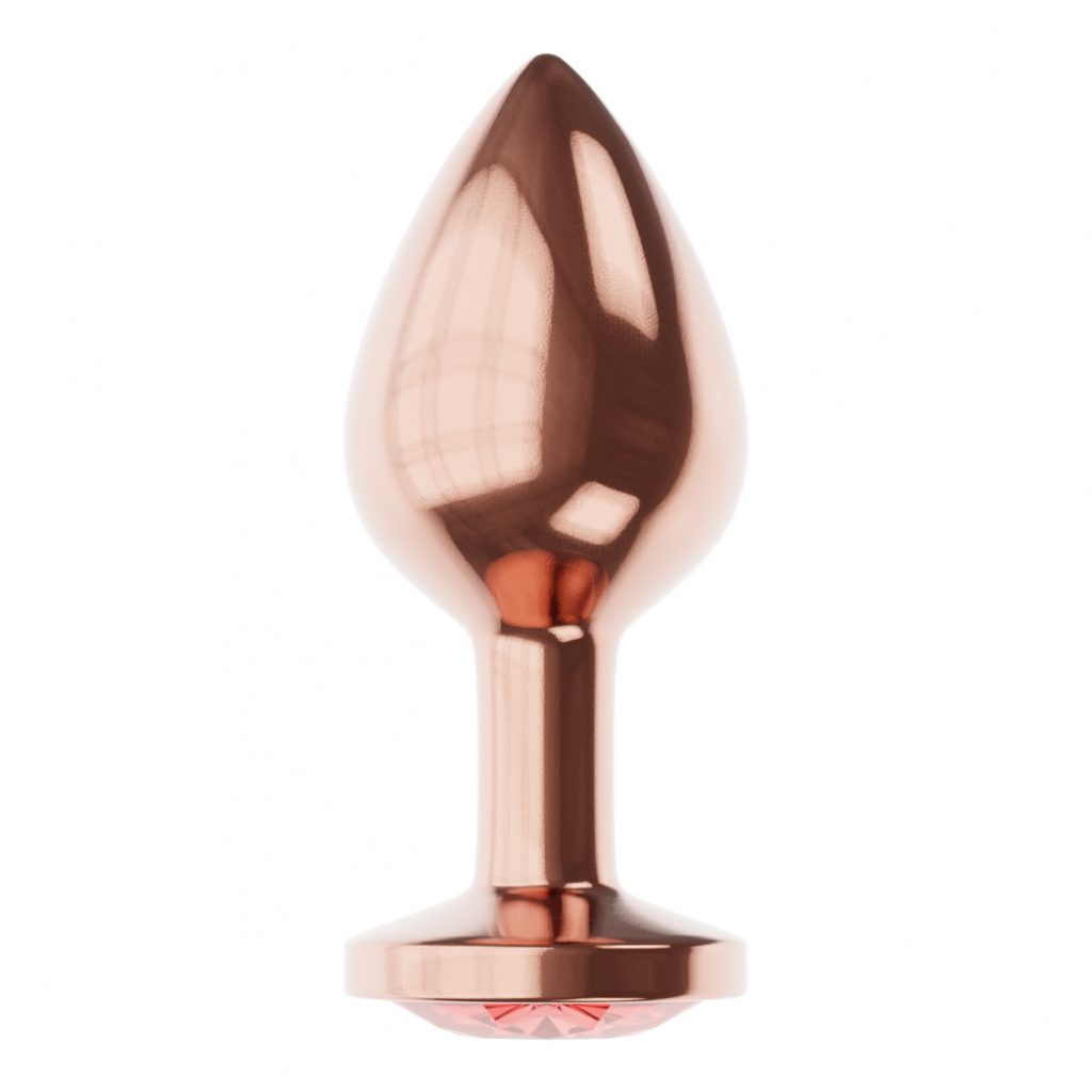 Butt Plug Diamond Ruby Shine S Rose Gold - Image 3