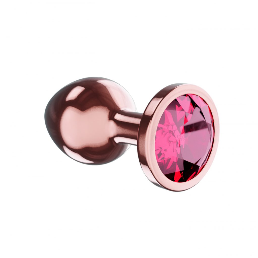 Butt Plug Diamond Ruby Shine S Rose Gold - Image 2