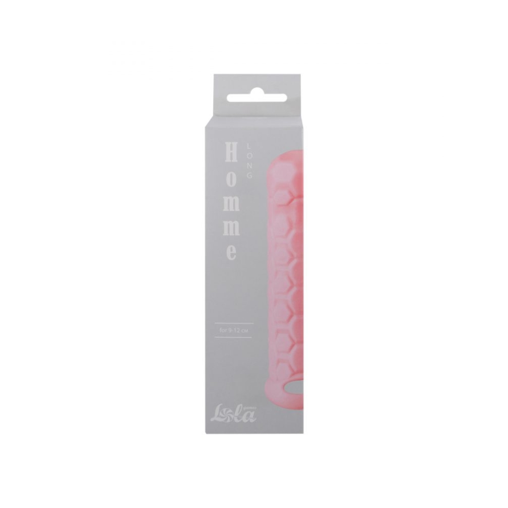 Dildo extender Homme Long Pink for 9-12 cm