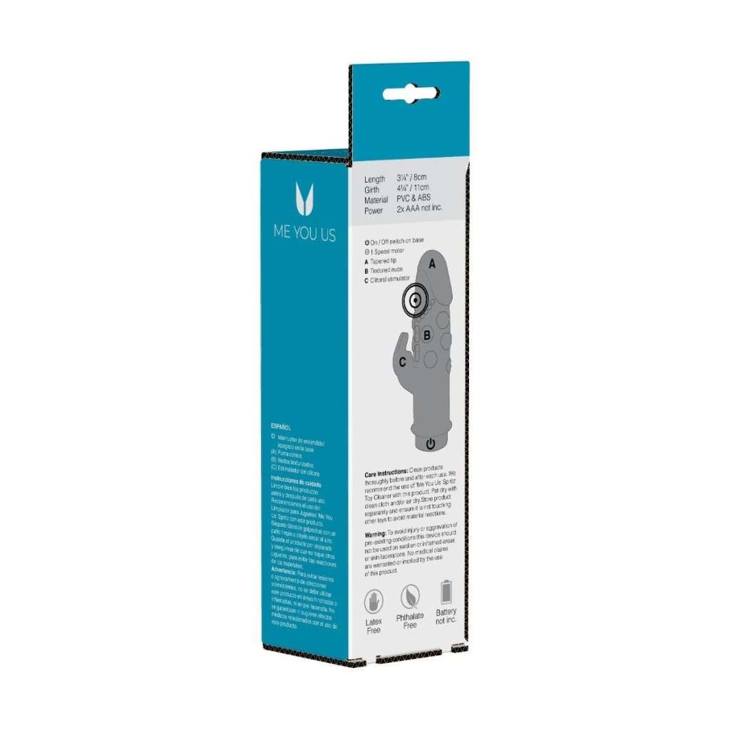 Me You Us Mini Jack Rabbit Vibrator Pink - Image 5