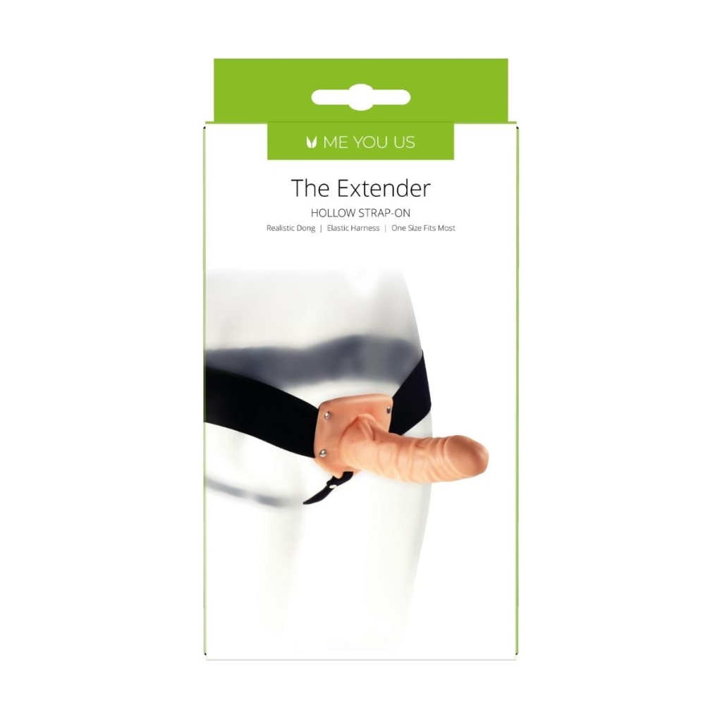 Me You Us The Extender Hollow Strap On Flesh - Image 3